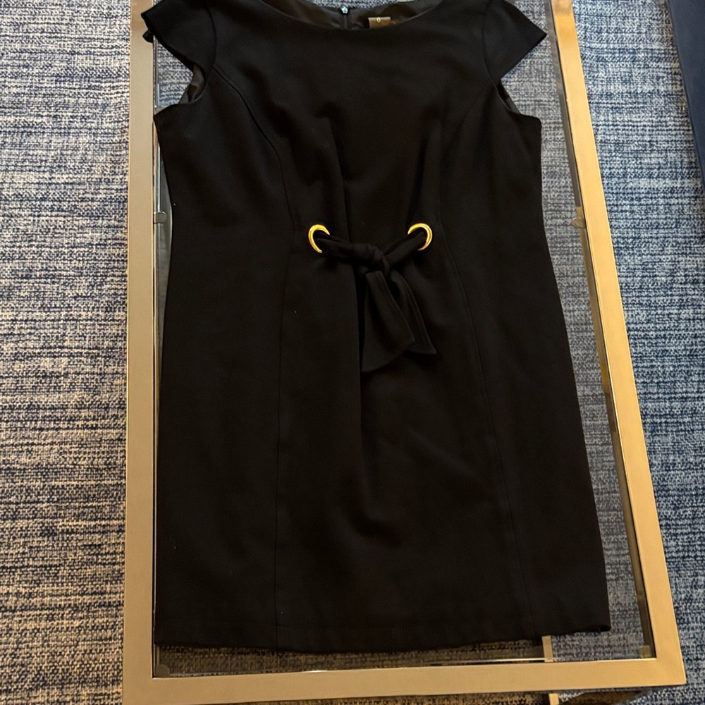 Taylor Black Fabric with Yellow Logo